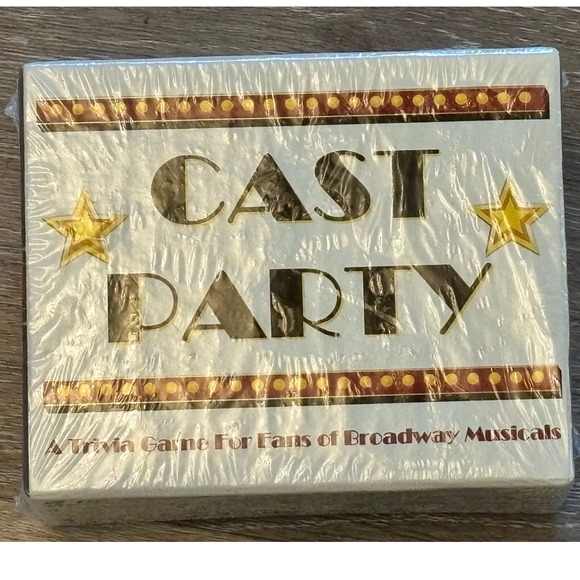 McSpence Collective Other - Cast Party Broadway Musical Trivia Game McSpence Collective New Sealed Theater